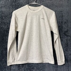 Patagonia Girls Cream Long Sleeve Shirt